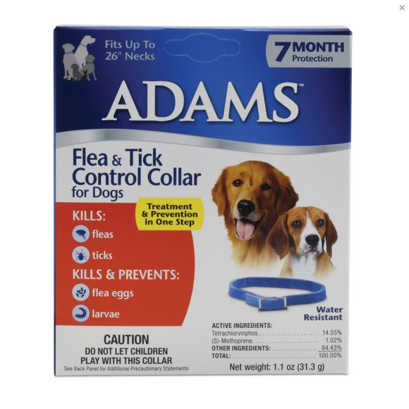 Adams™ Plus Flea & Tick Collar for Dogs