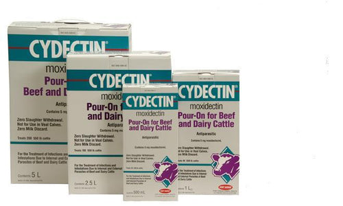 Elanco Cydectin® (moxidectin) Pour-On for Beef and Dairy Cattle