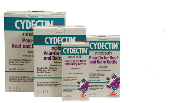 Bayer Animal Health Cydectin Pouron for Beef & Dairy Cattle